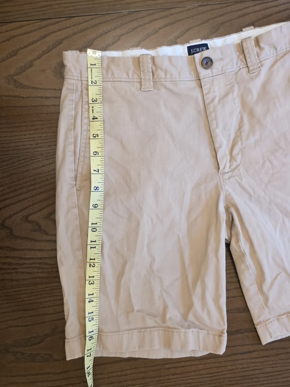 J.Crew Beige Chino Shorts Men's Classic Preppy Coastal Resort Minimalist